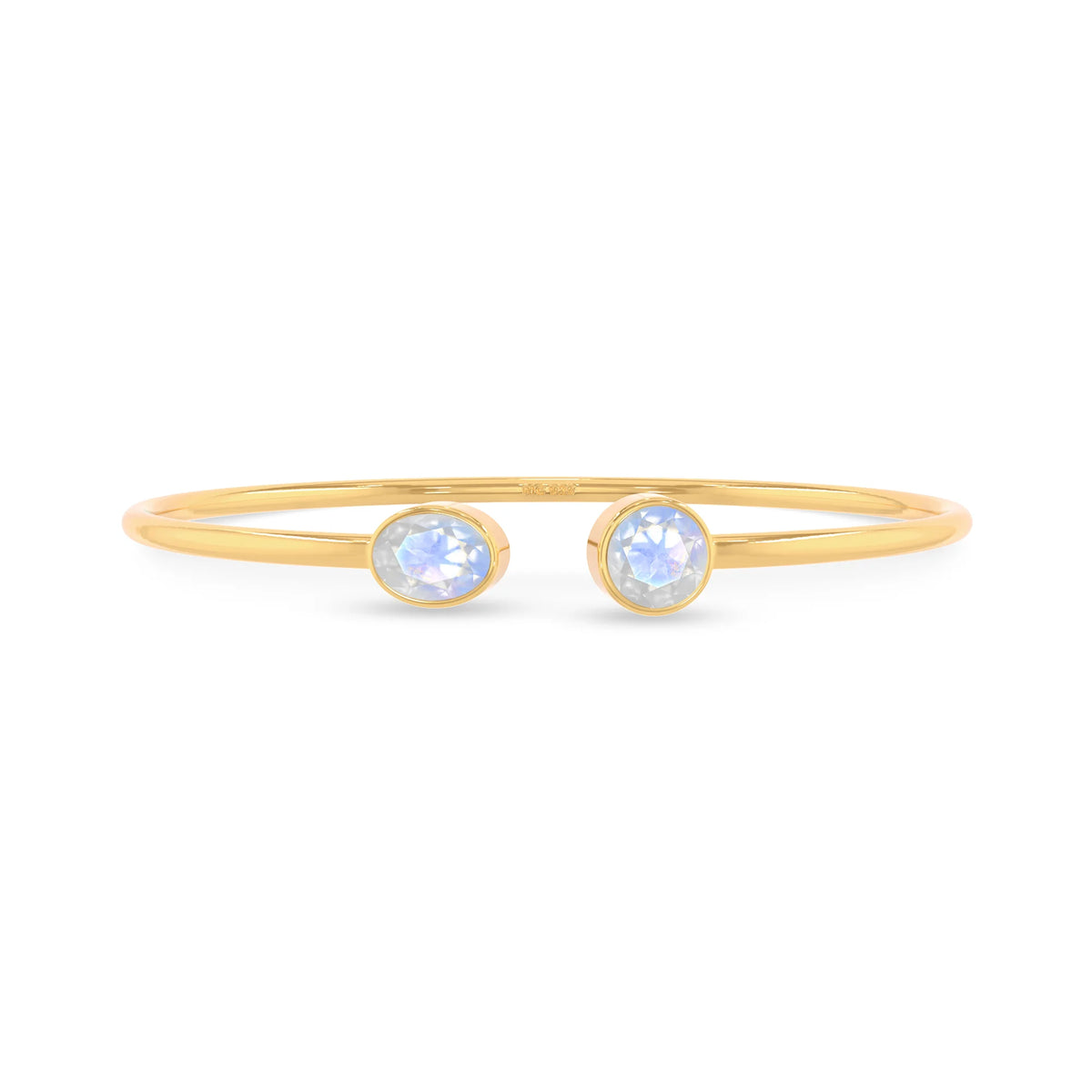 rainbow moonstone cut bracelet