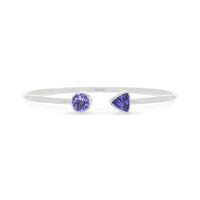 tanzanite cut bracelet