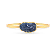 blue sapphire rough bracelet
