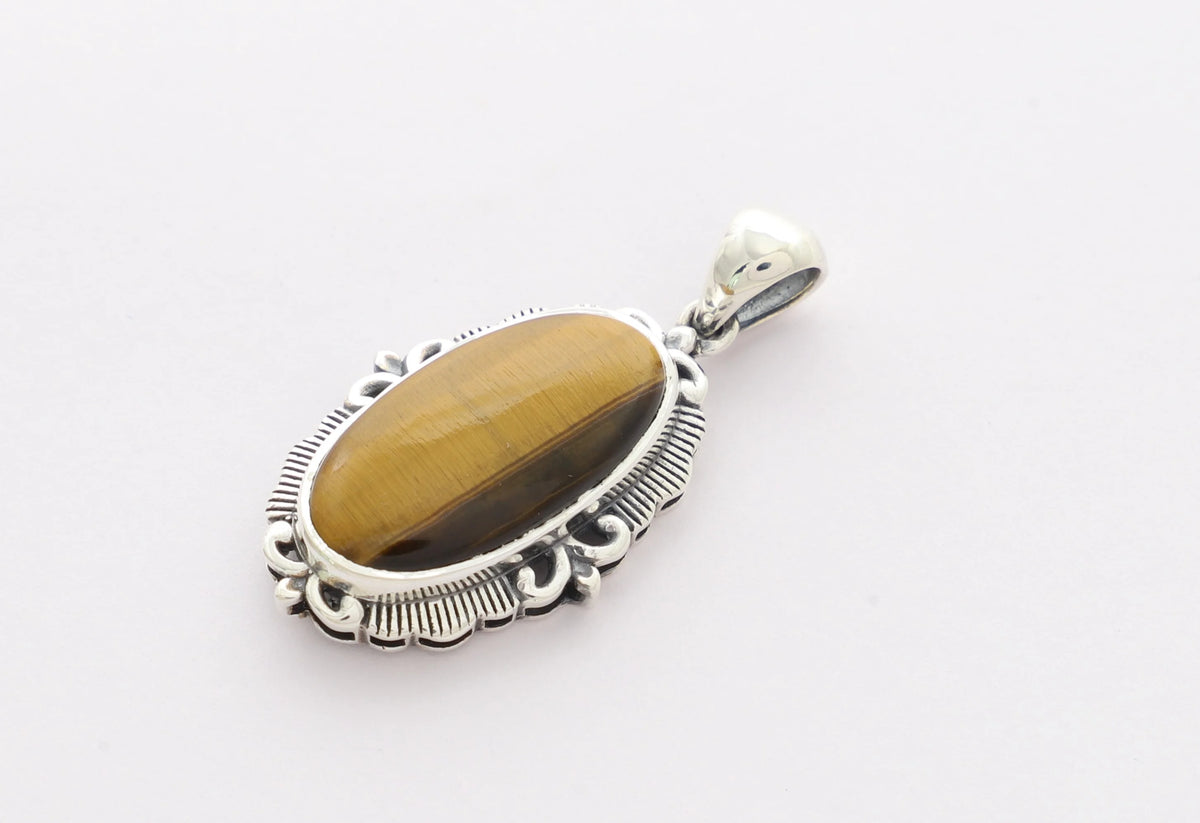 tiger eye pendant