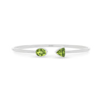 peridot cut bracelet