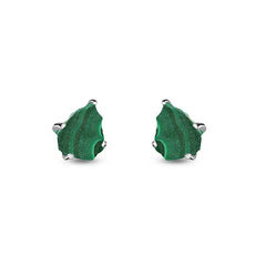 malachite earrings 