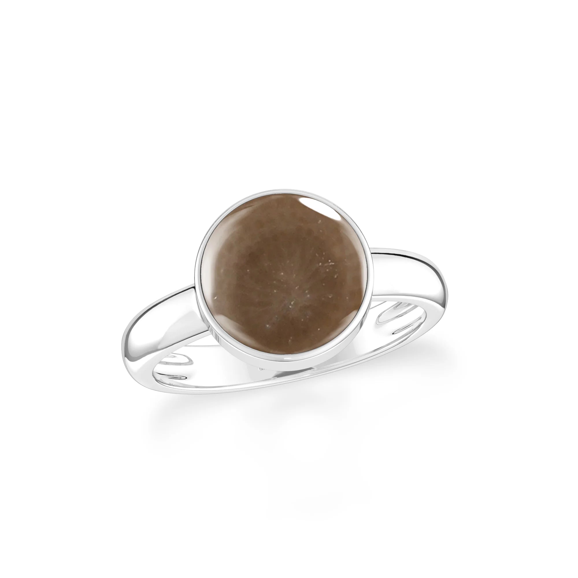 petoskey bezel-set ring