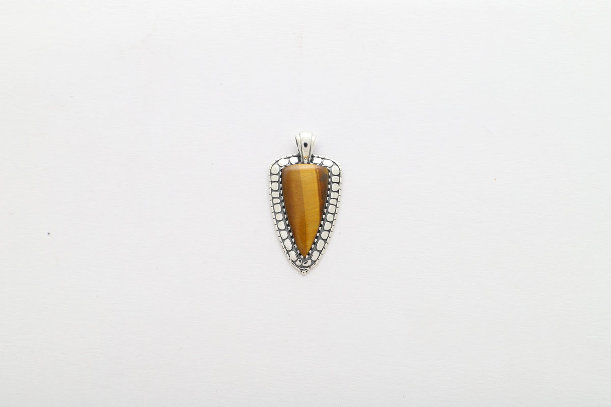 tiger eye pendant