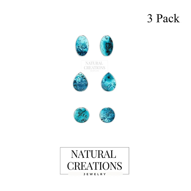 shattuckite earrings 