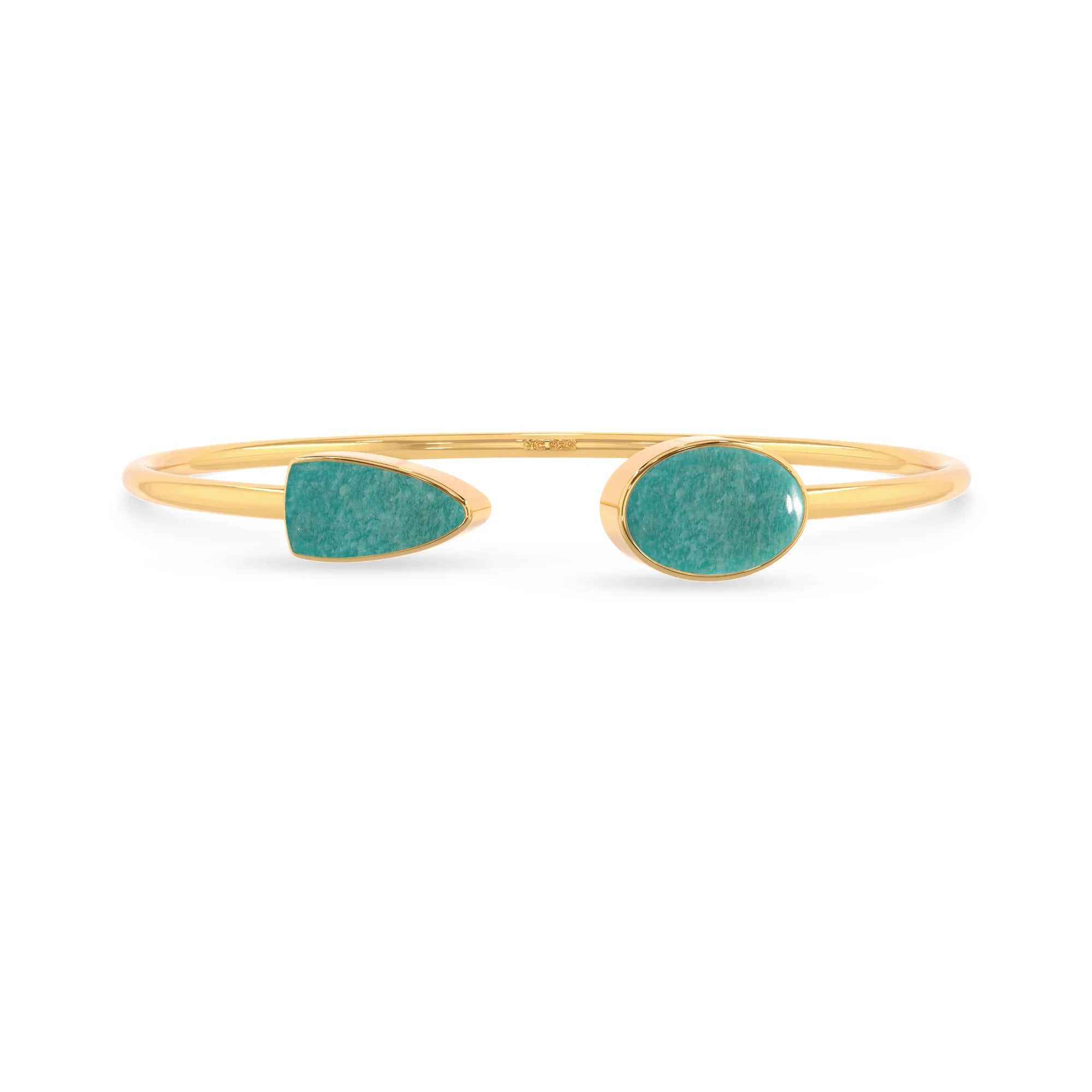 amazonite cab bracelet