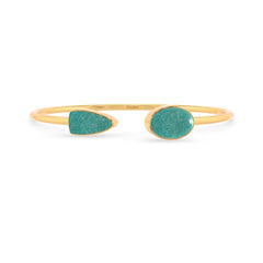 amazonite cab bracelet