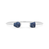 blue sapphire twister bracelet