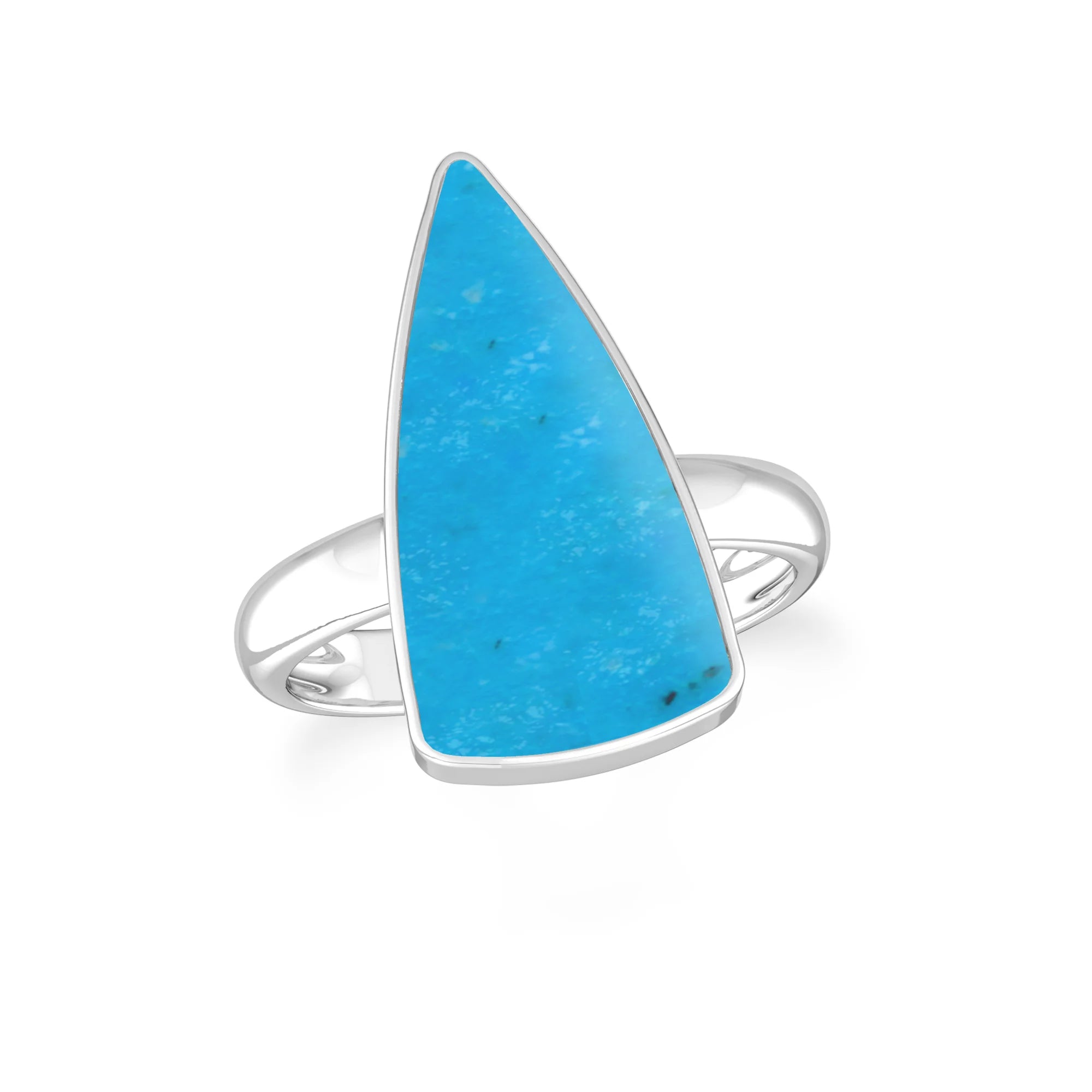 turquoise bezel-set ring