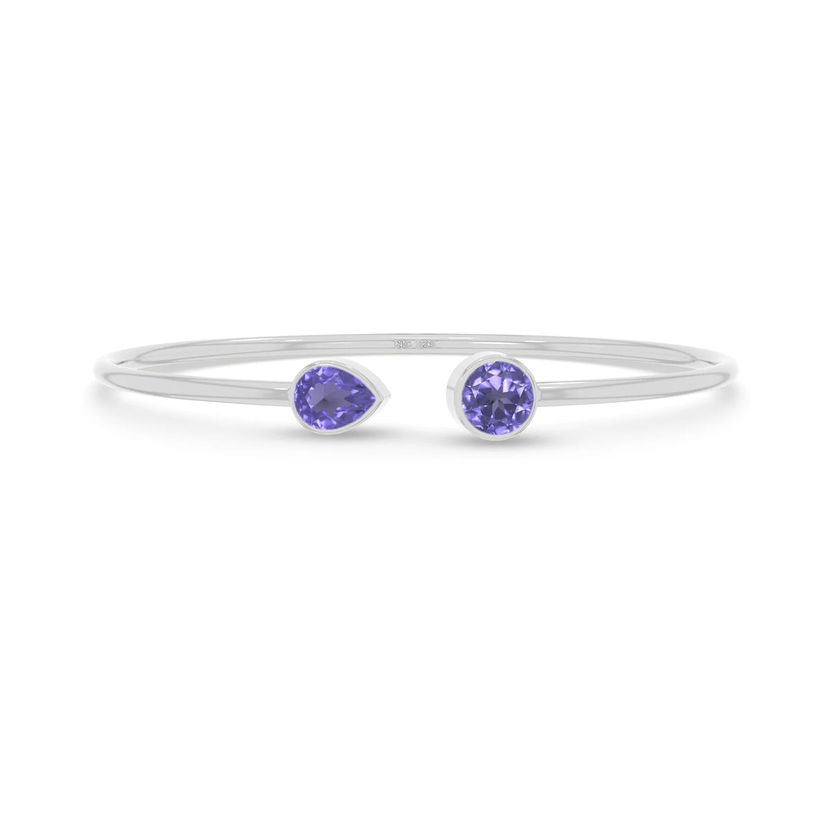 tanzanite cut bracelet