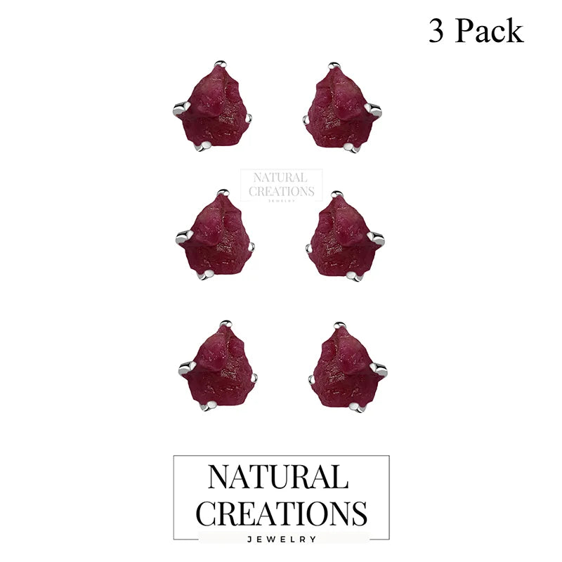 ruby earrings 