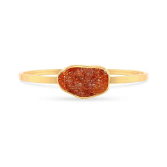 sunstone rough bracelet