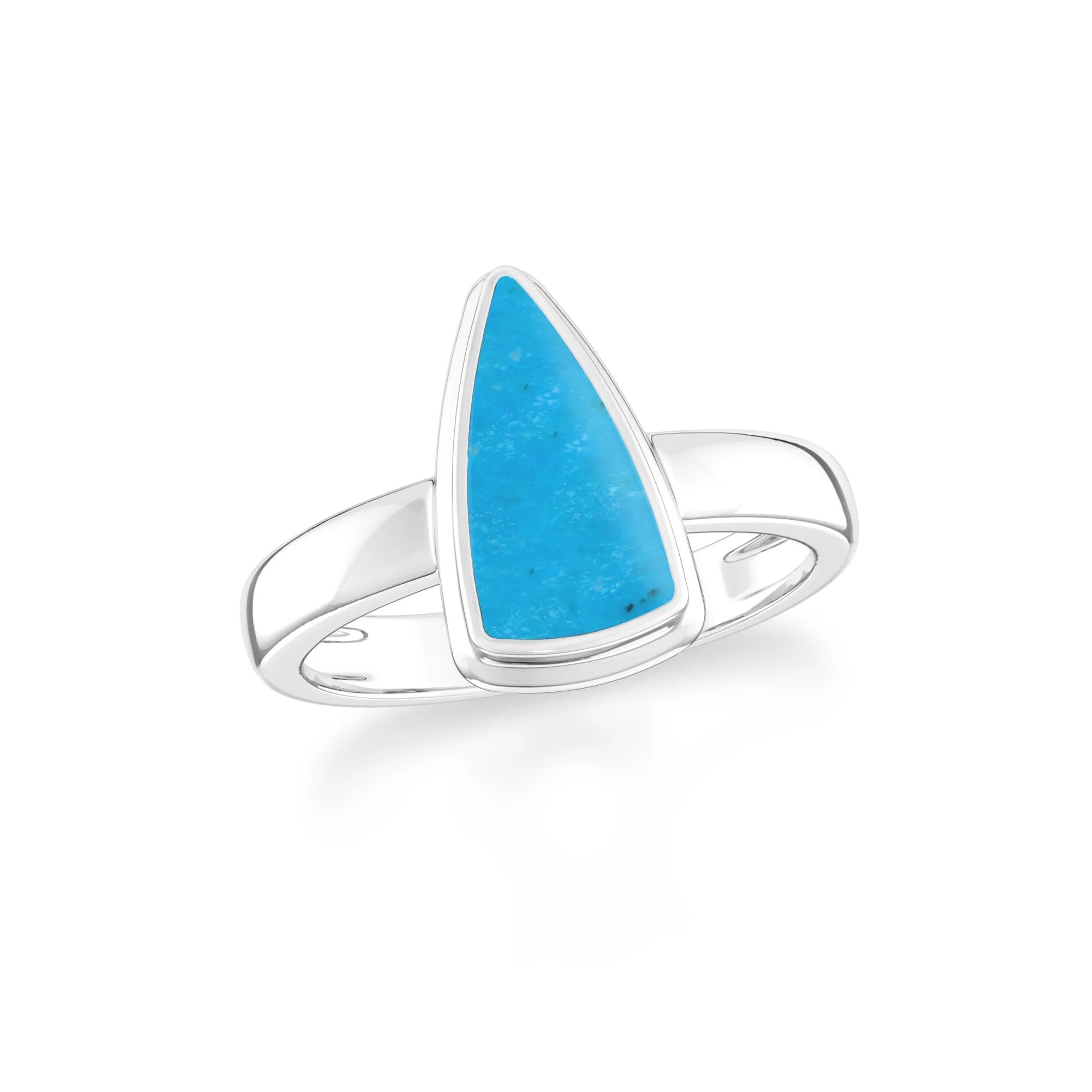 turquoise bezel-set ring