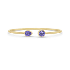 tanzanite cut bracelet