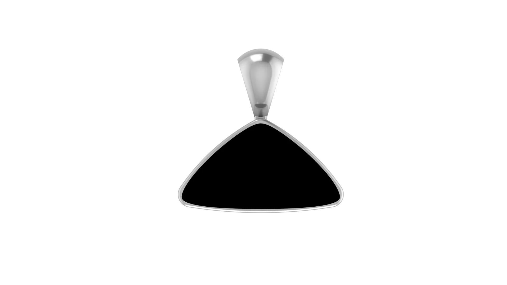 black onyx pendant