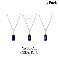 iolite pendant