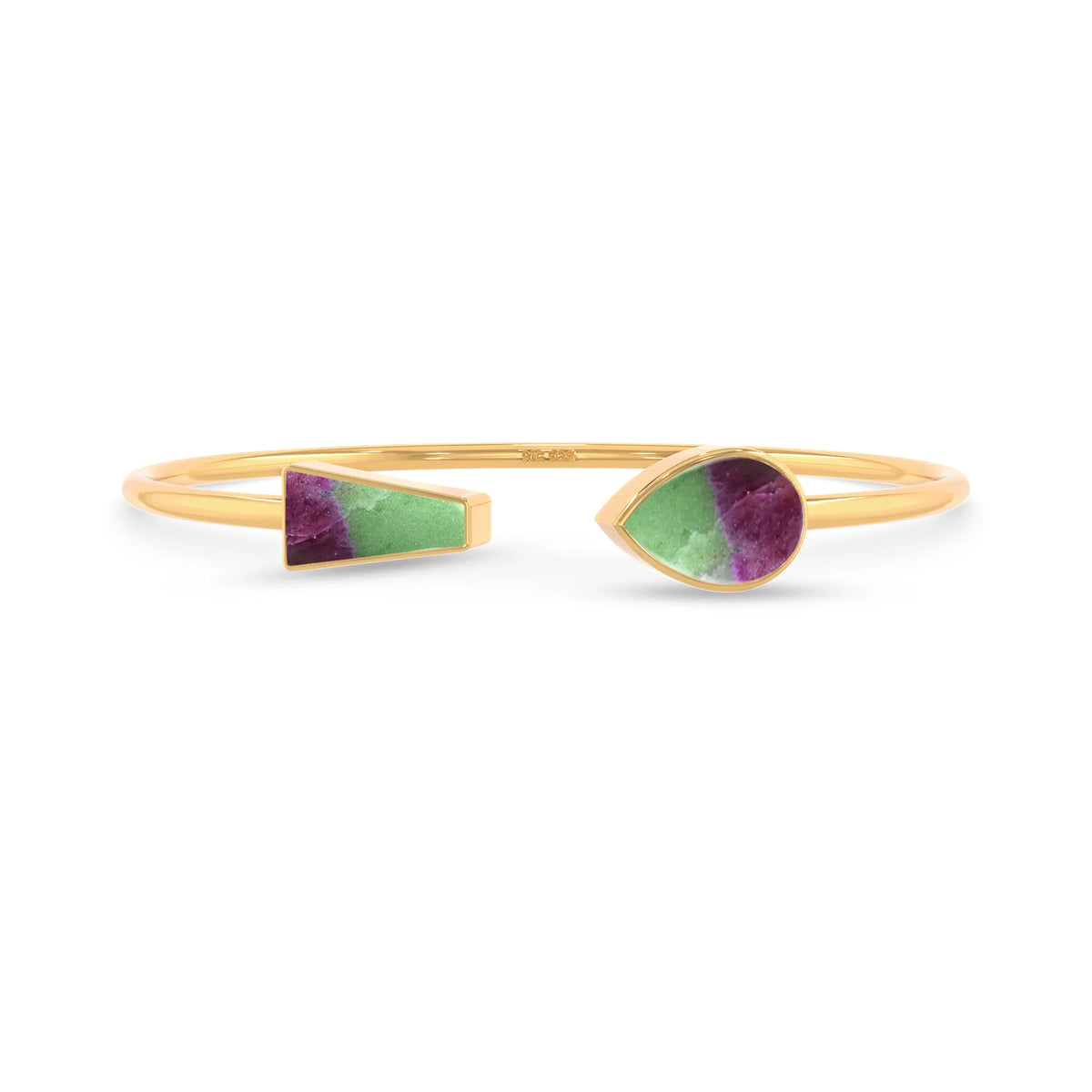 ruby zoisite cab bracelet