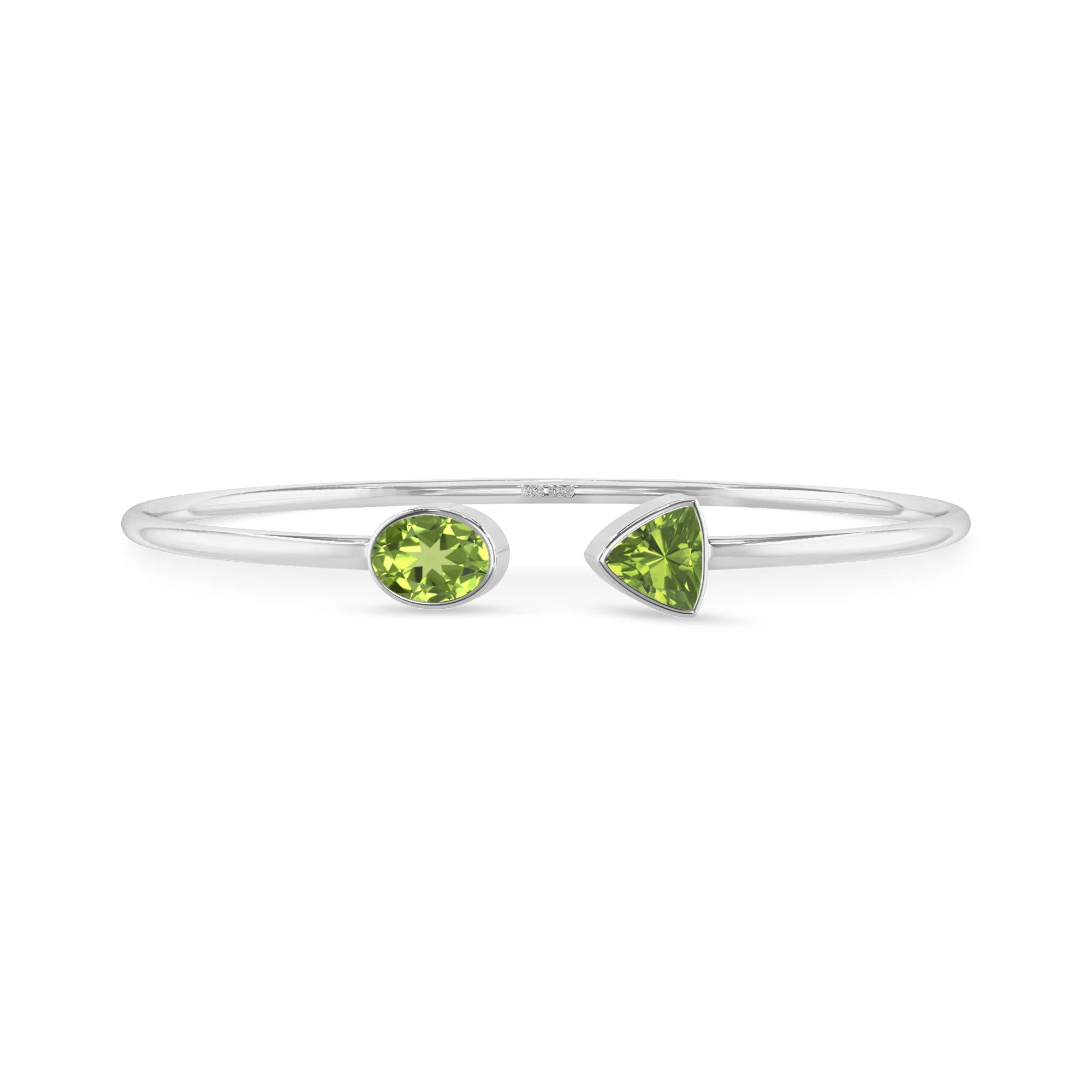 peridot cut bracelet