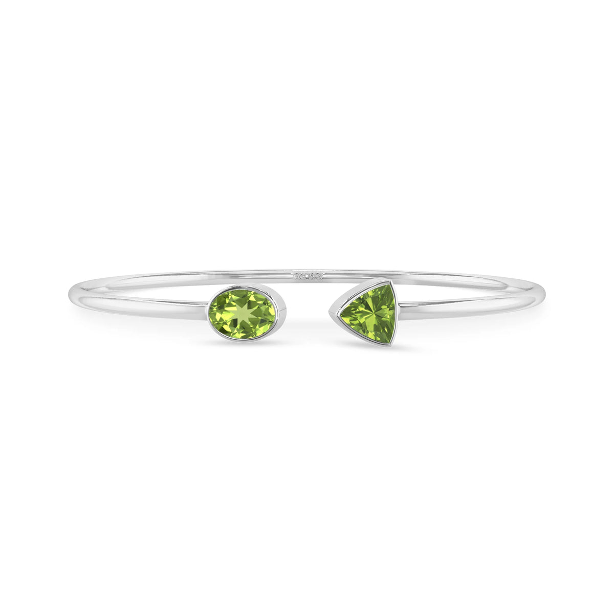 peridot cut bracelet