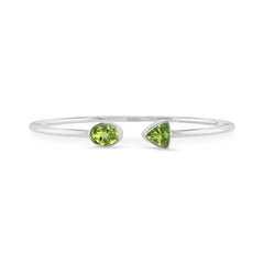 peridot cut bracelet