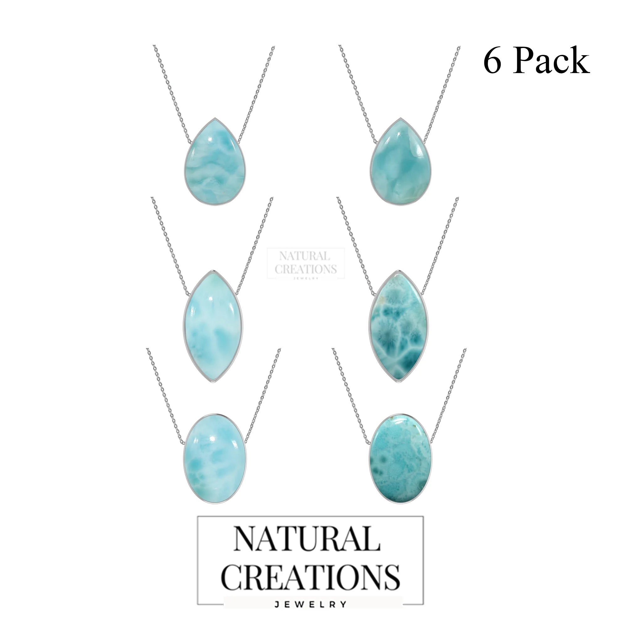 larimar pendant