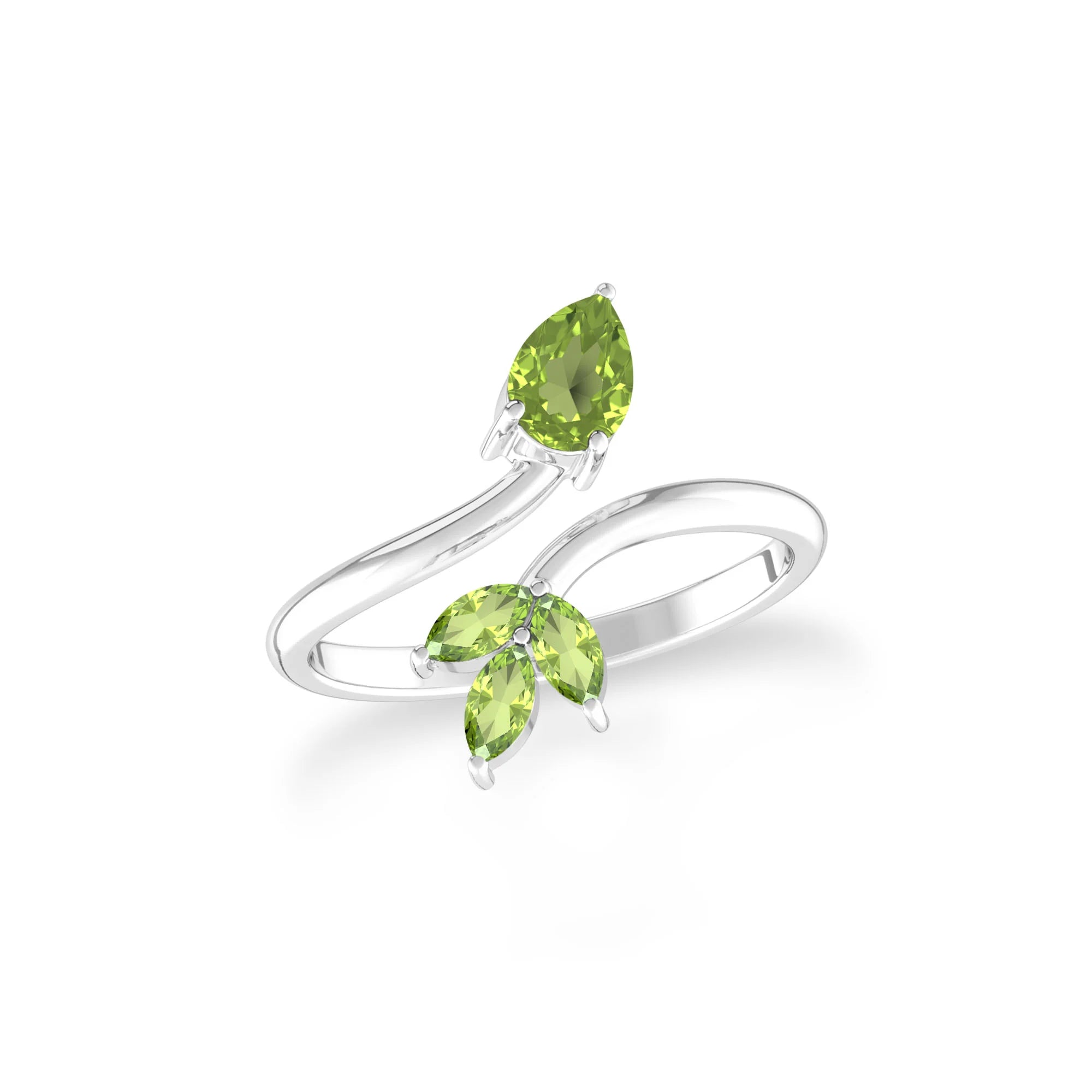 amethyst prong-set ring