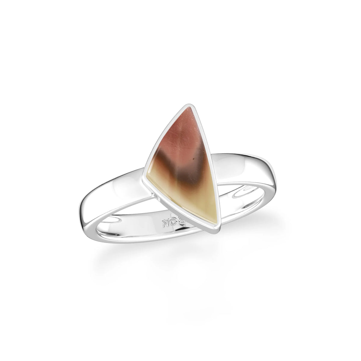 imperial-jasper bezel-set ring