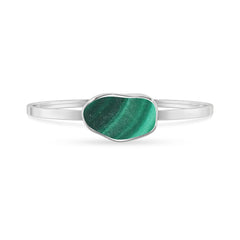 malachite rough bracelet