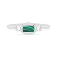 malachite rough bracelet