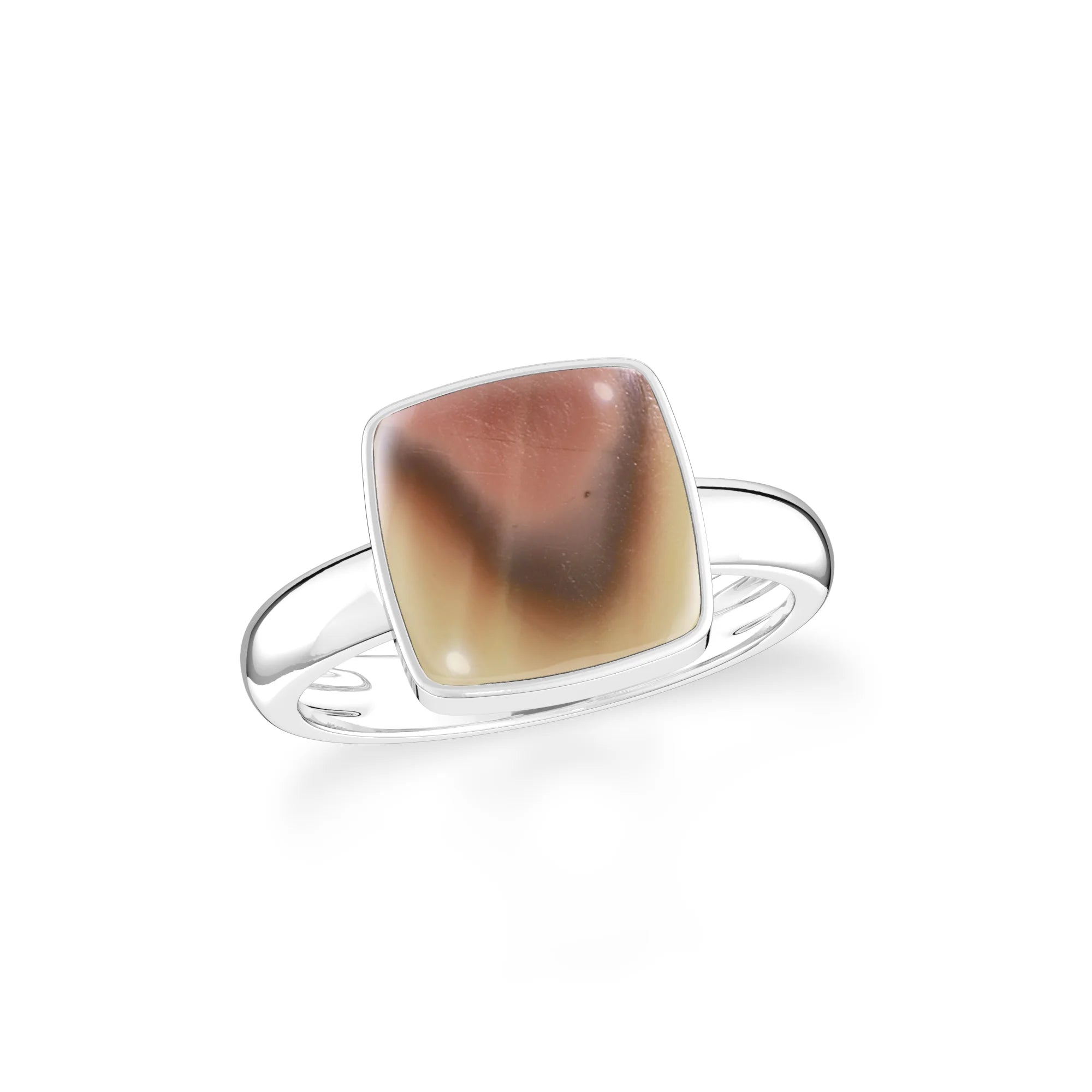 imperial-jasper bezel-set ring