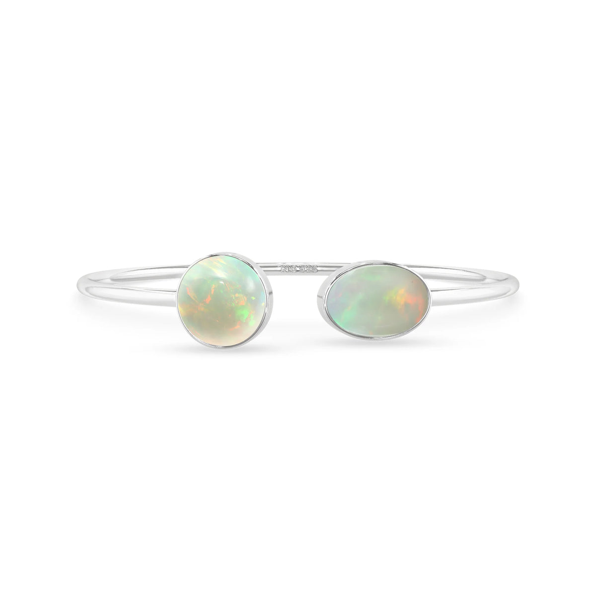 ethiopian opal cab bracelet