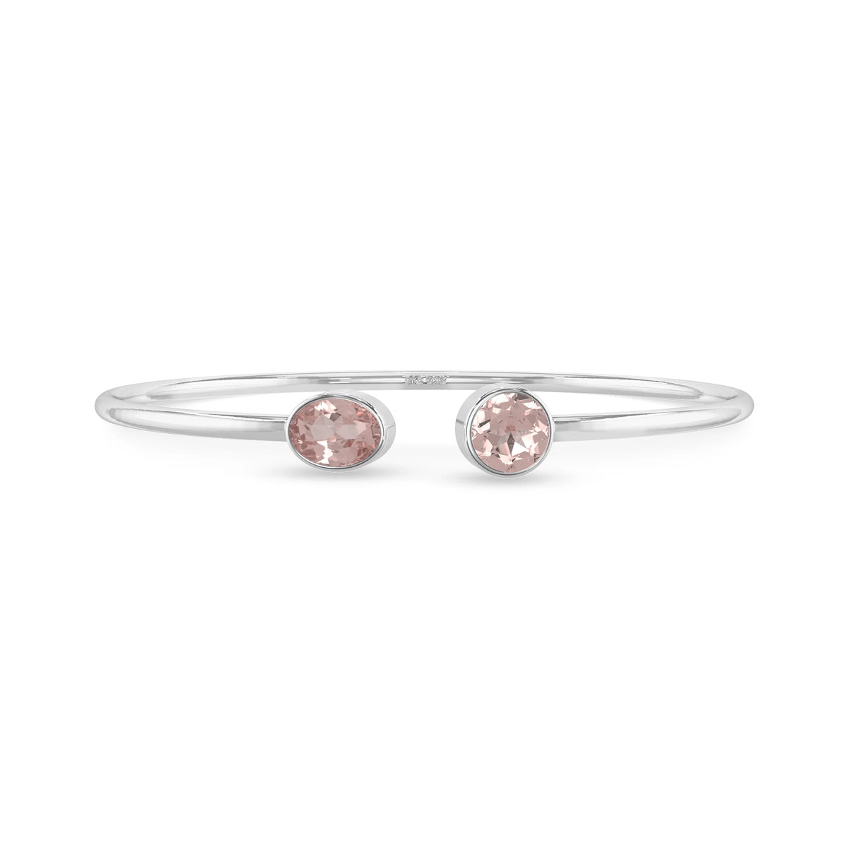 rose quartz cut bracelet