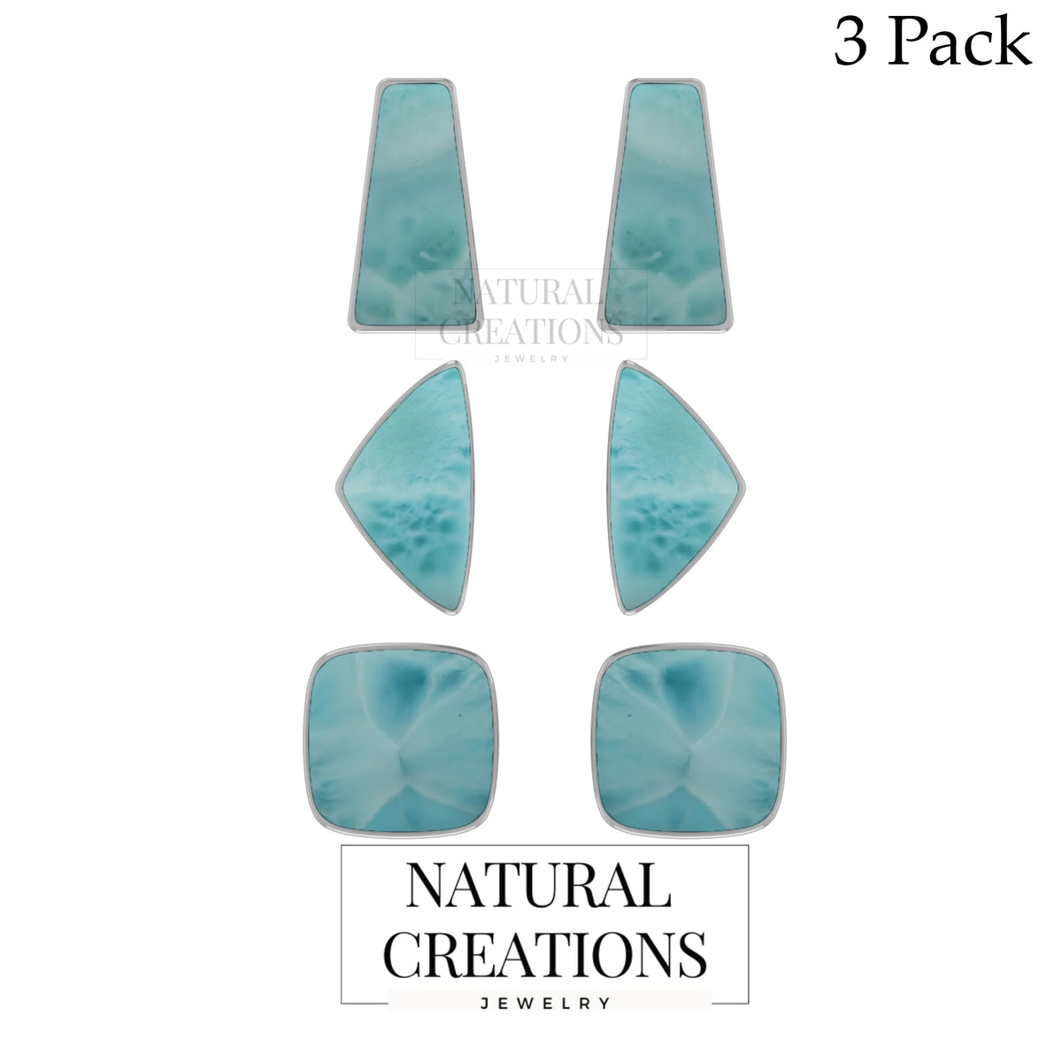 larimar earrings