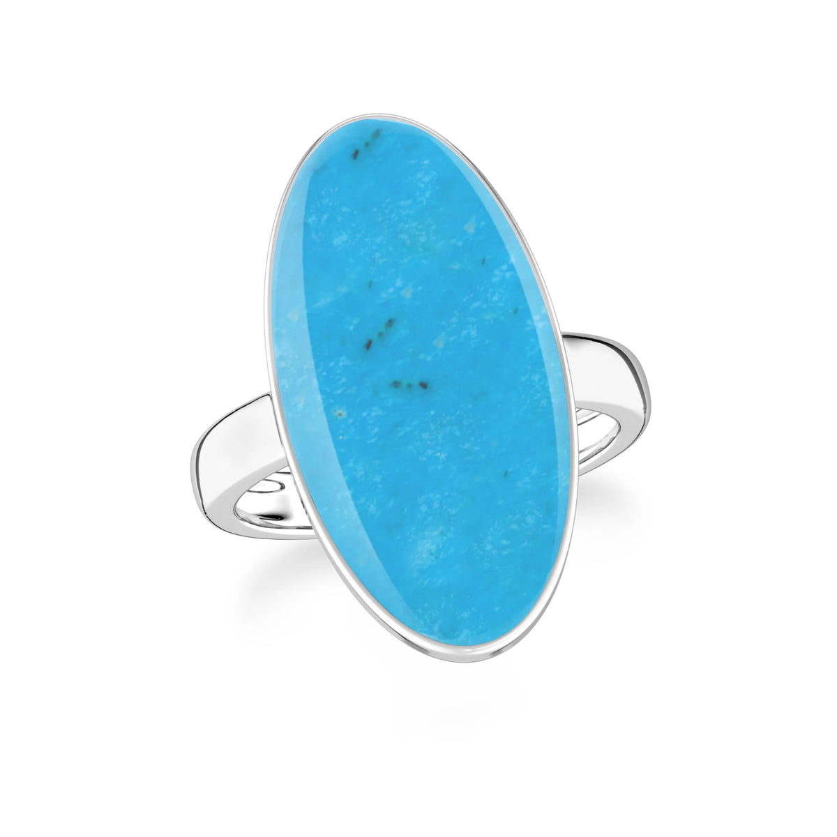 turquoise bezel-set ring