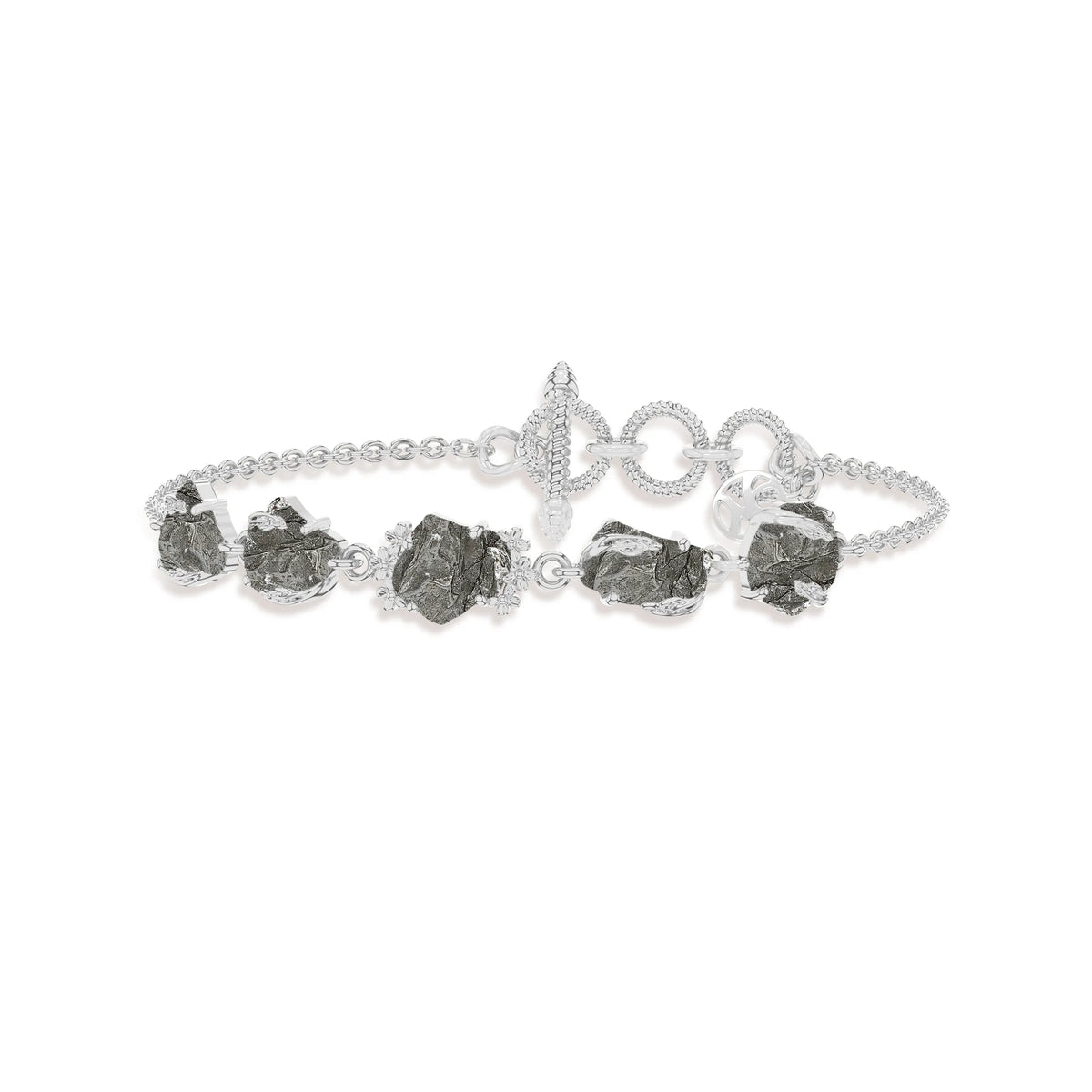 meteorite rough bracelet