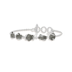 meteorite rough bracelet