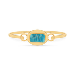 turquoise rough bracelet