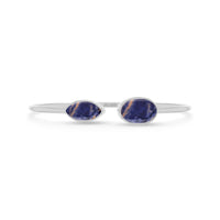 sodalite cab bracelet
