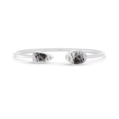 dendritic opal cab bracelet