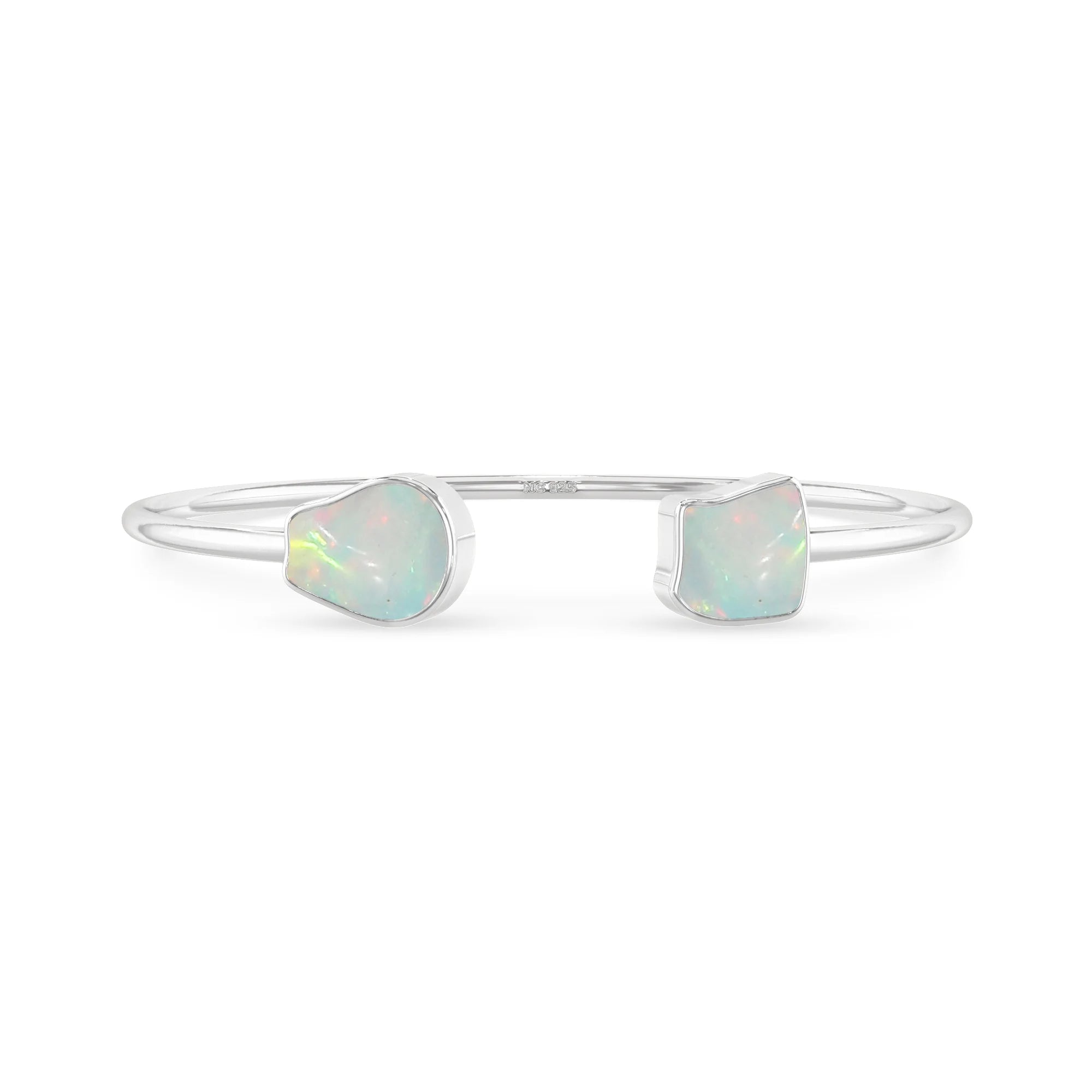 ethiopian opal twister bracelet