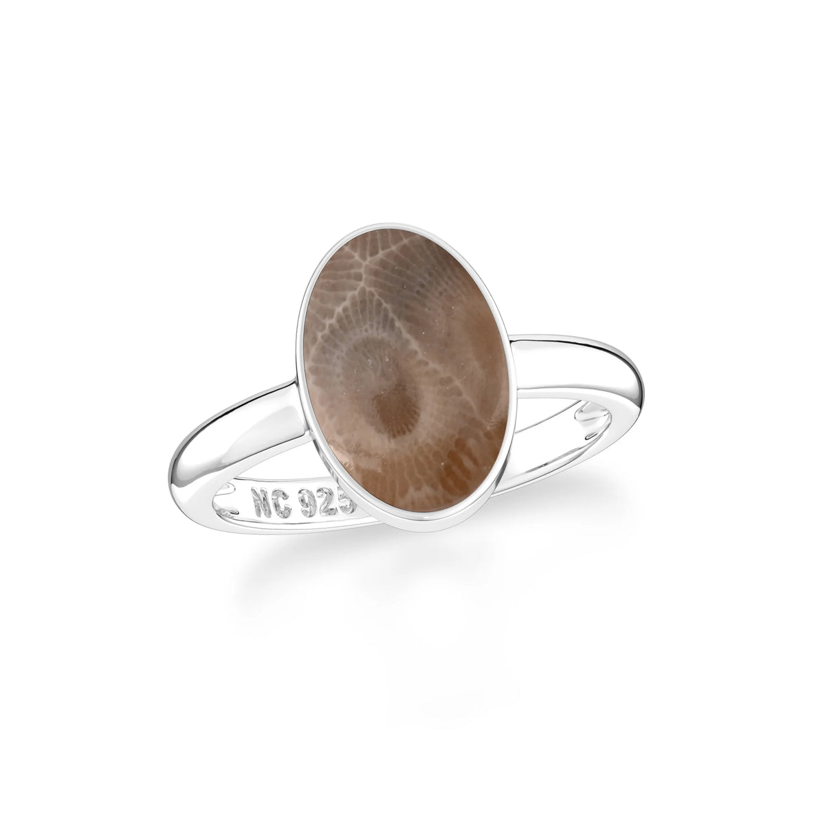petoskey bezel-set ring