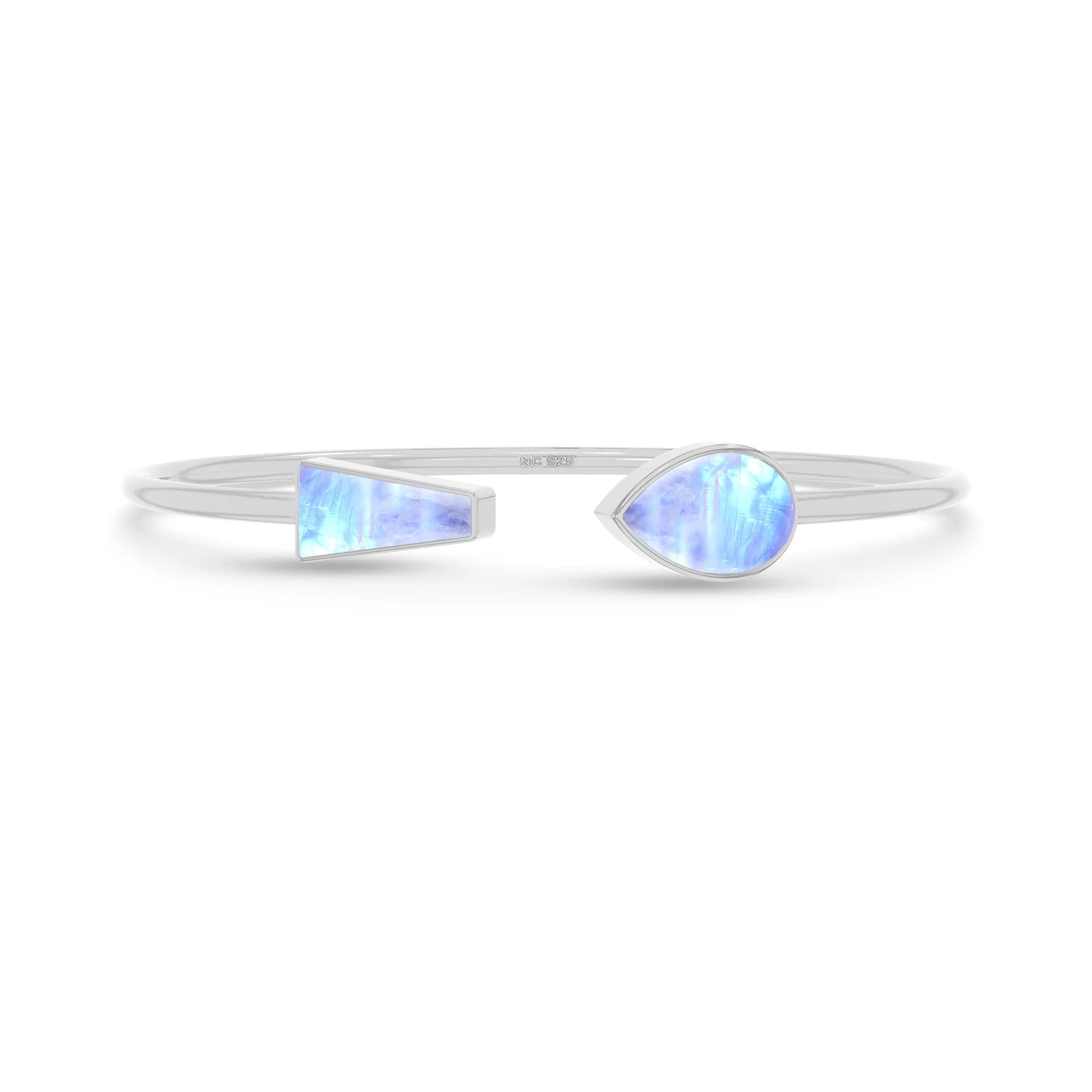 purple moonstone cab bracelet