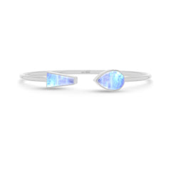 purple moonstone cab bracelet
