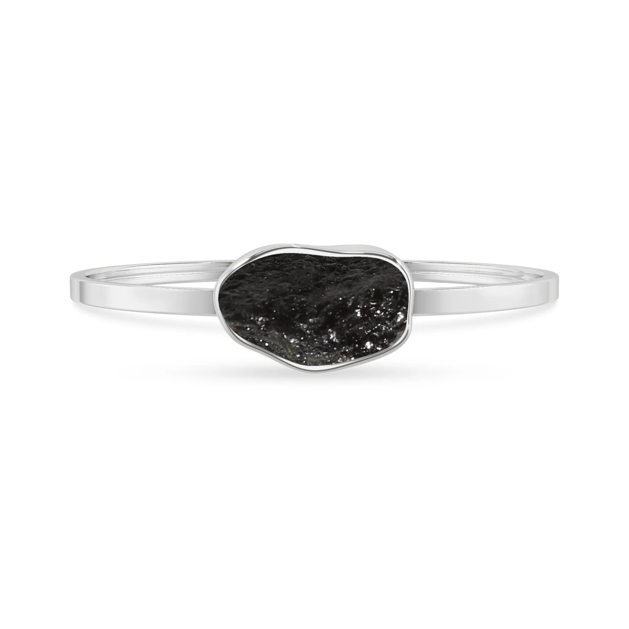 black tourmaline rough bracelet