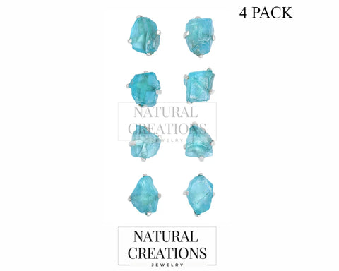 paraiba apatite earrings 
