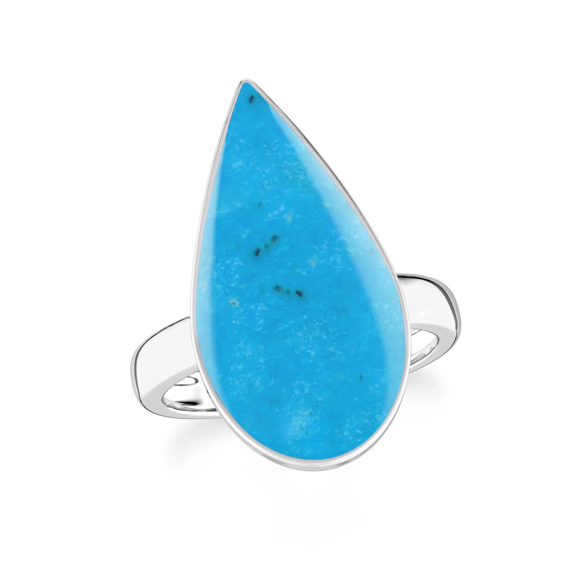 turquoise bezel-set ring