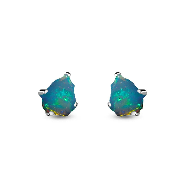 ethiopian opal earrings 