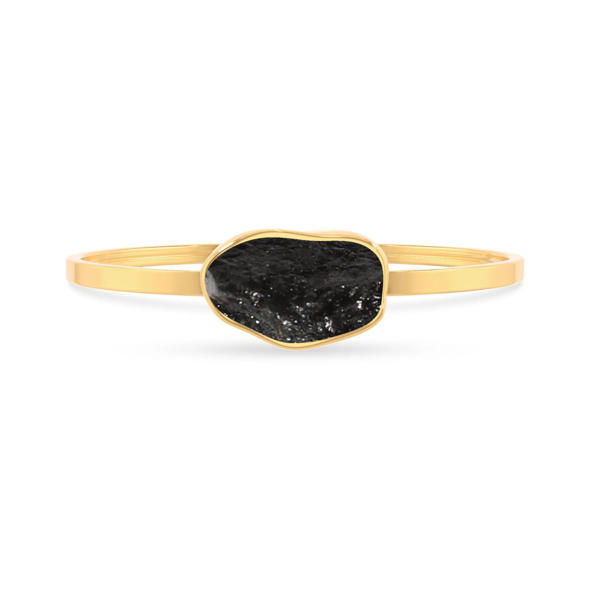 black tourmaline rough bracelet