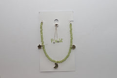 peridot cut bracelet