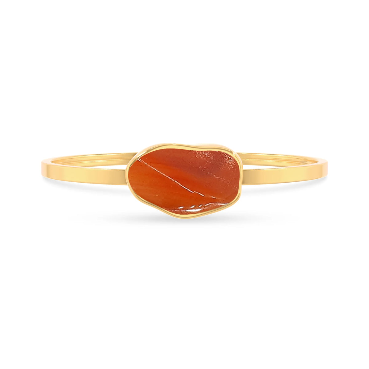 carnelian rough bracelet